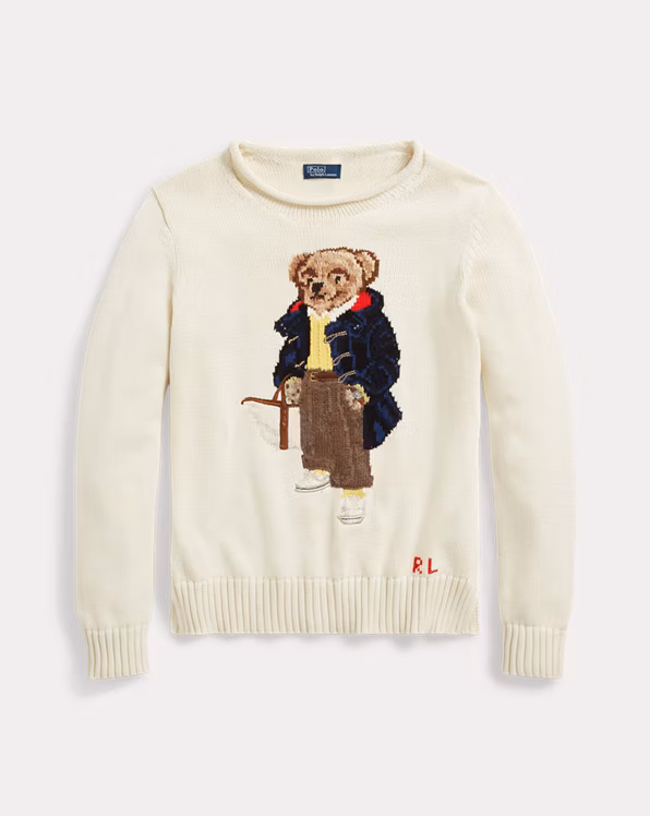 Polo Bear Cotton Jumper