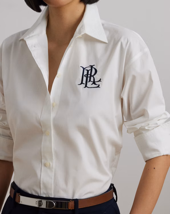 Relaxed Fit Stretch Cotton Shirt