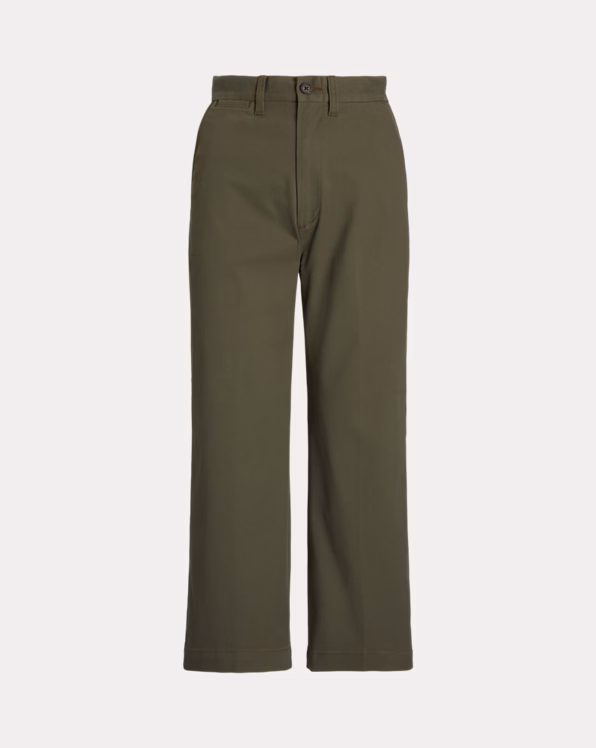 Chino Wide-Leg Trouser