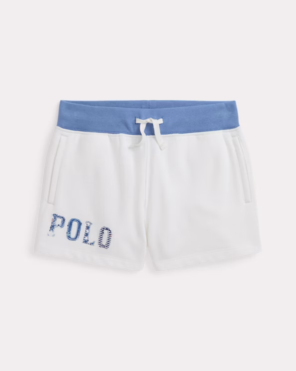 Mixed-Logo Fleece Short