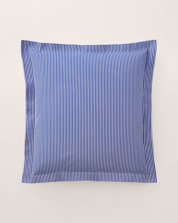 Cotton Shirting Stripe Sham