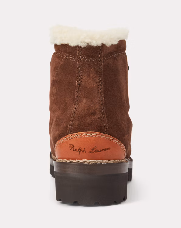 Darrow Shearling-Lined Calf-Suede Boot