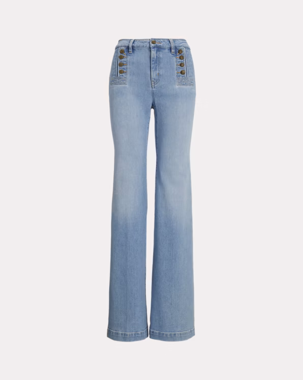 High-Rise Flare Sailor Jean