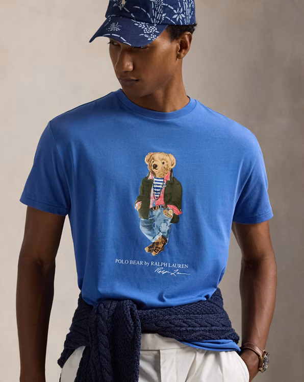 Classic Fit Polo Bear Jersey T-Shirt