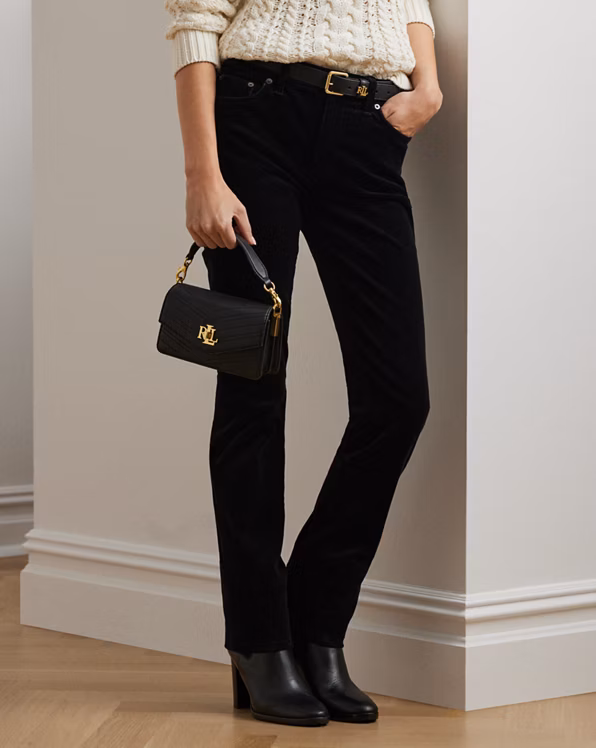 Stitched Small Tayler Crossbody Bag