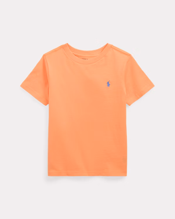 Cotton Jersey Crewneck T-Shirt