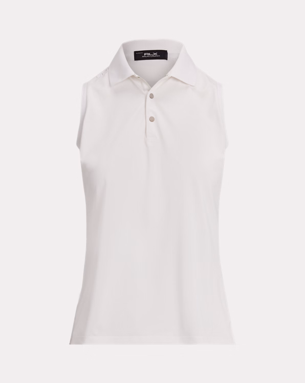 Classic Fit Sleeveless Polo Shirt