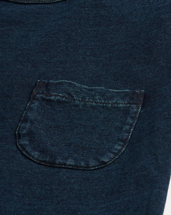 Cotton-Linen Pocket Tee