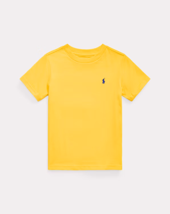 Cotton Jersey Crewneck T-Shirt