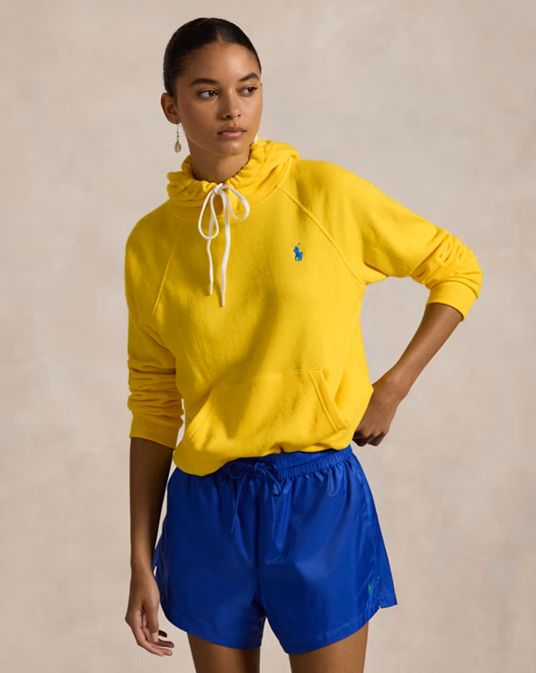 Shrunken Fit Fleece Hoodie