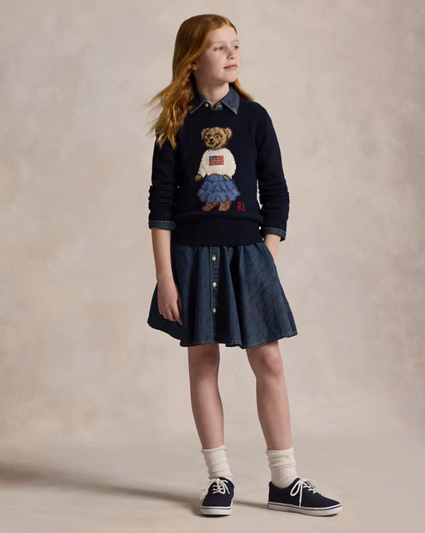 Polo Bear Cotton Jumper