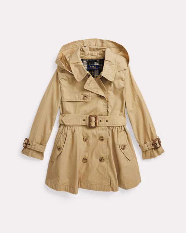 Hooded Trench Coat