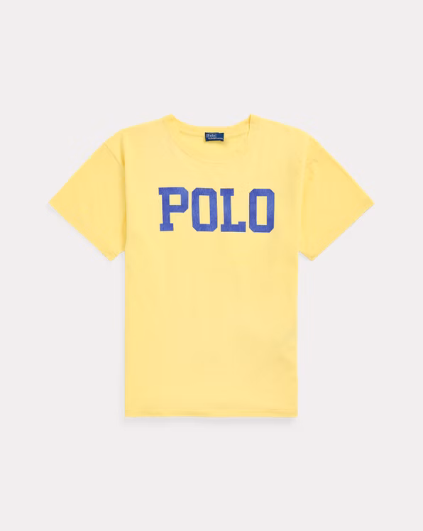 Logo Cotton Jersey Crewneck Tee