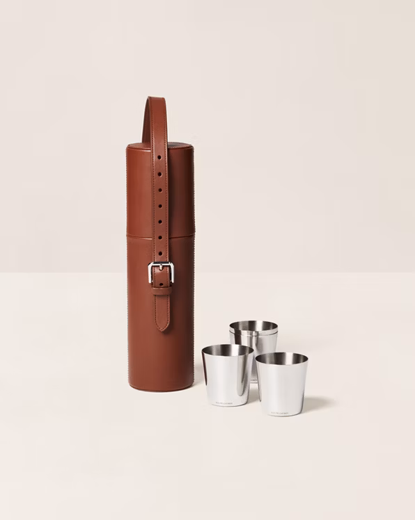 Archer Leather Wine Tote