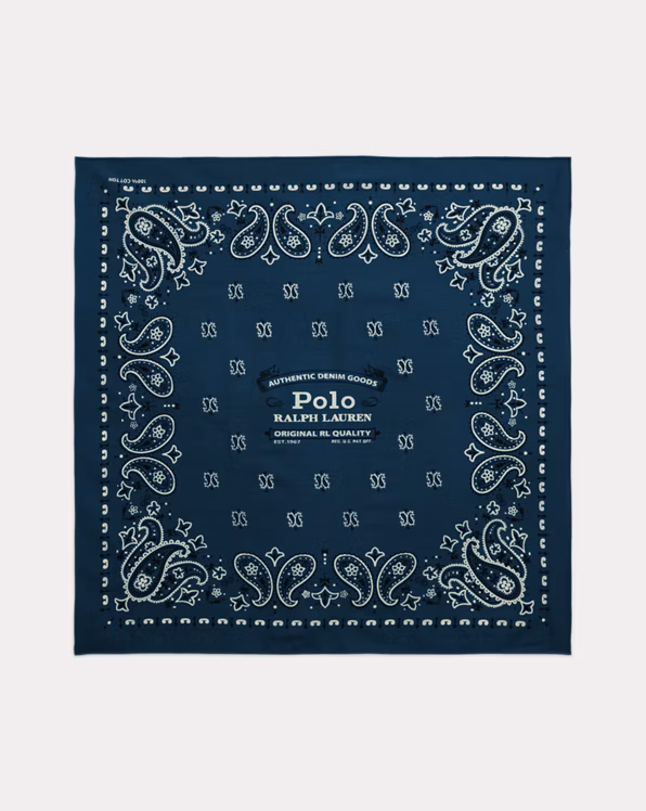 Logo Cotton Bandanna