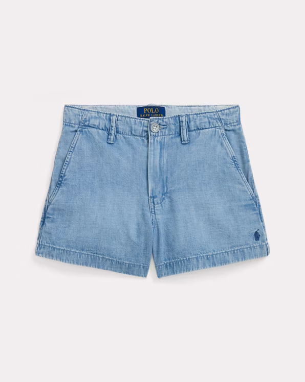 Cotton Denim Short