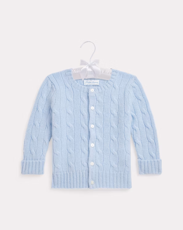 Cable-Knit Cashmere Cardigan