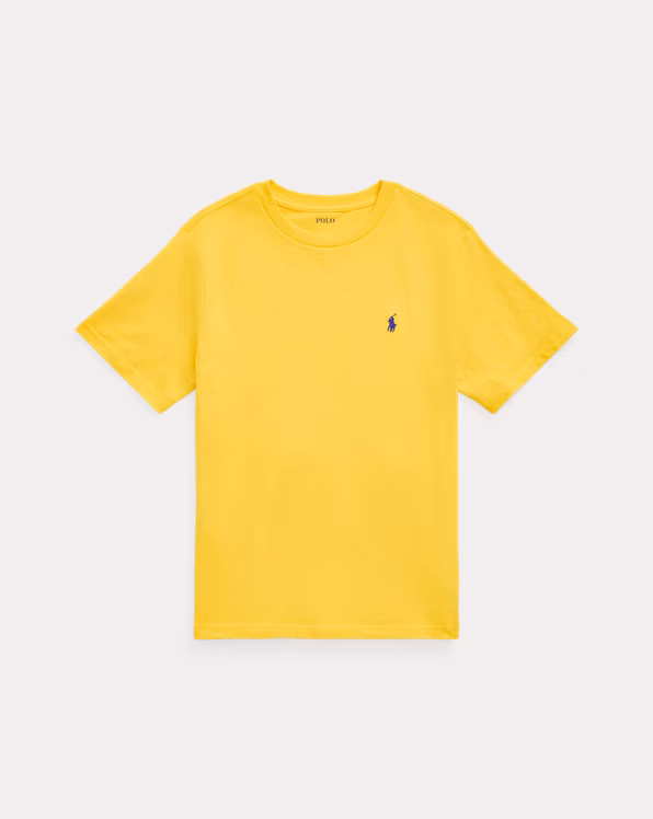 Cotton Jersey Crewneck T-Shirt