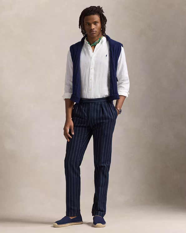 Custom Fit Linen Shirt