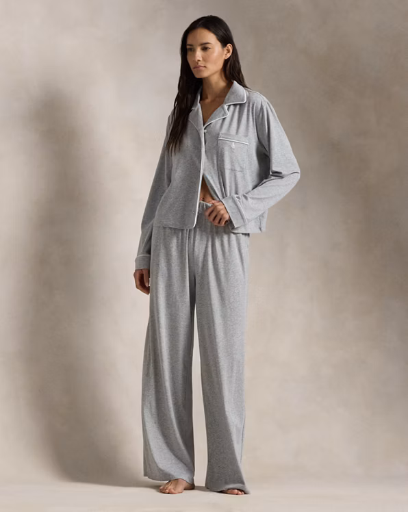 Jersey Long-Sleeve Pyjama Set