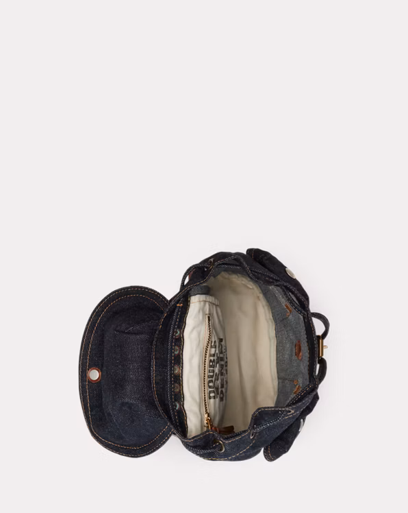 Mini Denim Rucksack