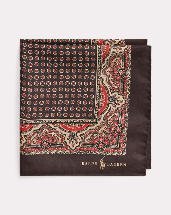 Silk Foulard Pocket Square