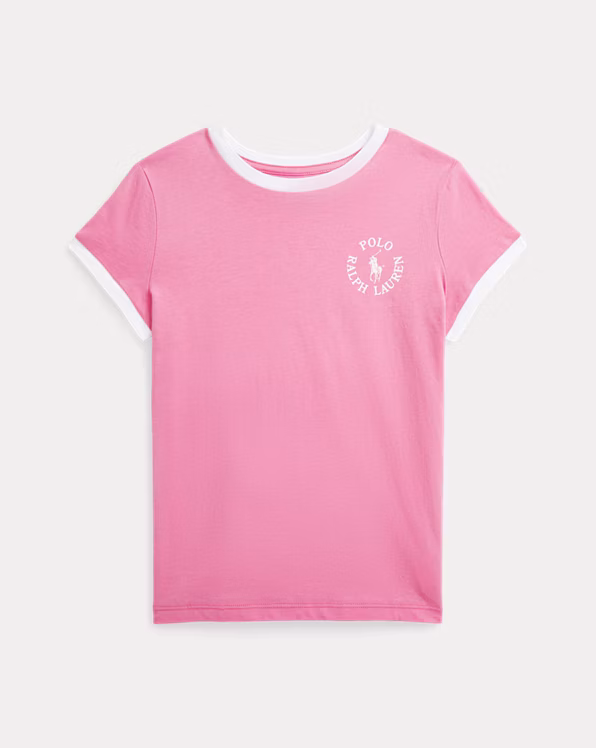 Big Pony Logo Cotton Jersey T-Shirt