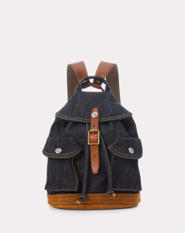 Mini Denim Rucksack
