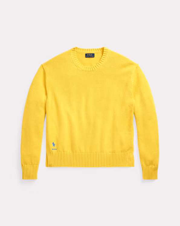Cotton Crewneck Jumper