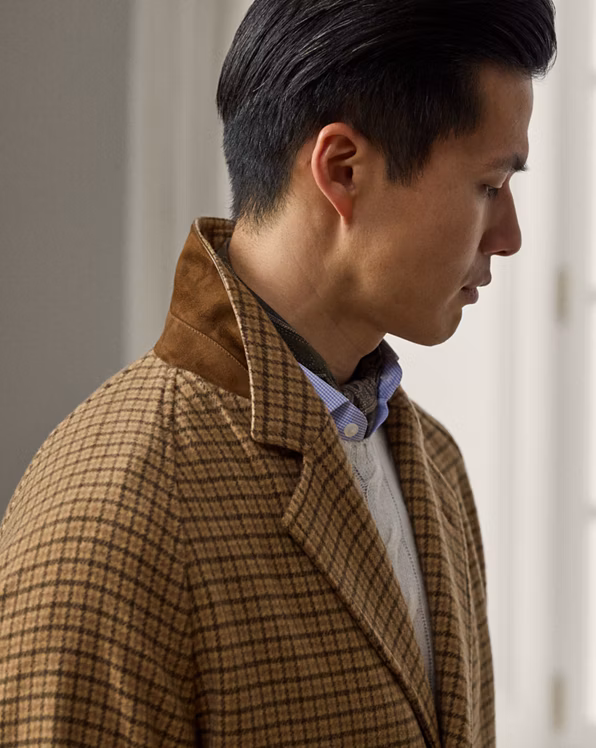 Hand-Tailored Cashmere-Wool Topcoat