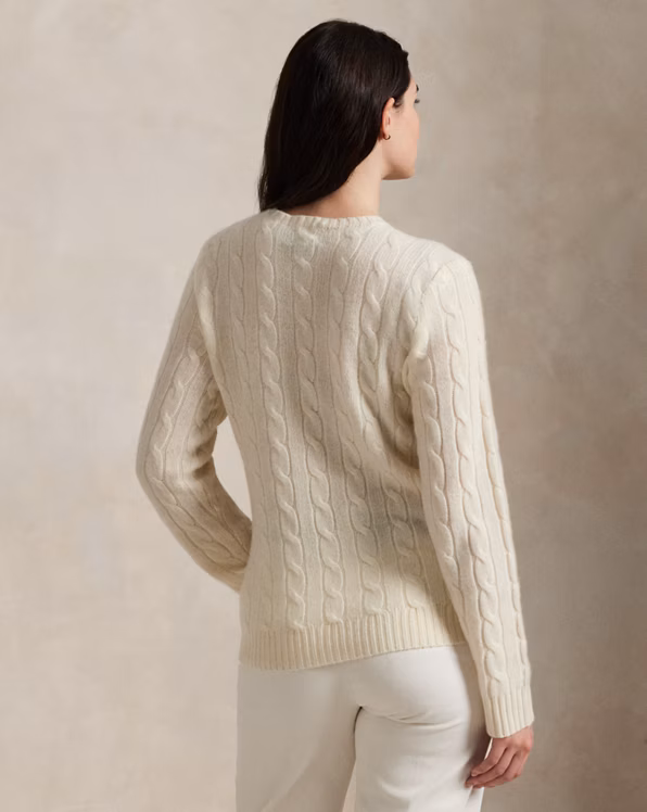 Cable-Knit Cashmere Jumper
