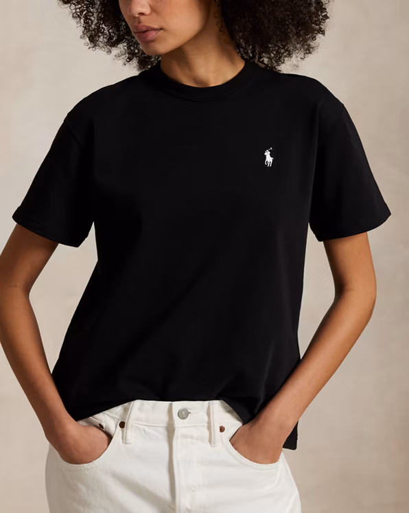 Relaxed Fit Cotton Jersey Tee