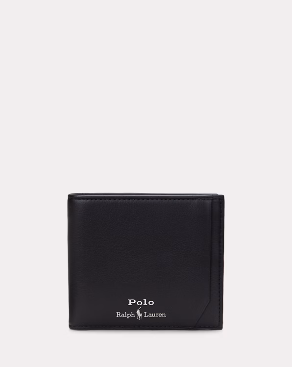 Smooth Leather Billfold Wallet