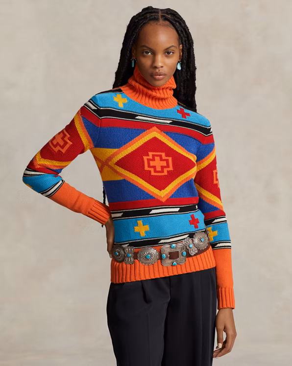 PRL x Naiomi Glasses Roll Neck Jumper