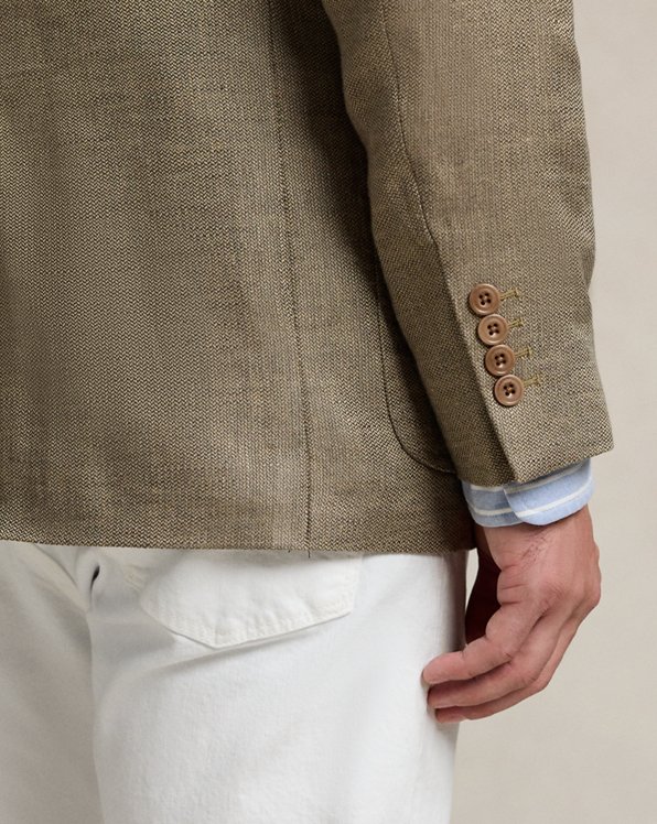 Polo Modern Herringbone Twill Blazer