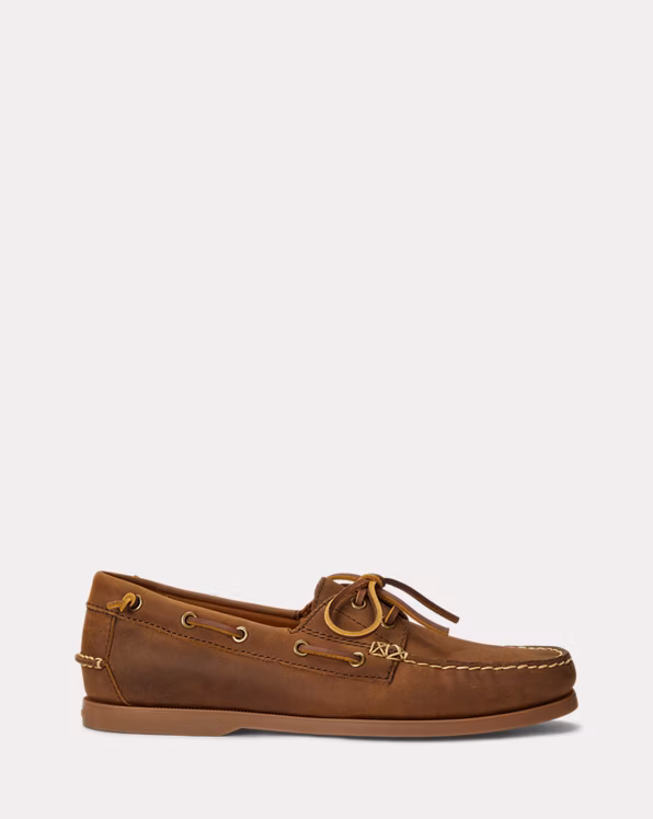 Merton Leather Boat Shoe