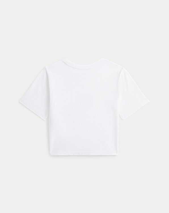 Big Pony Cotton Jersey Boxy T-shirt