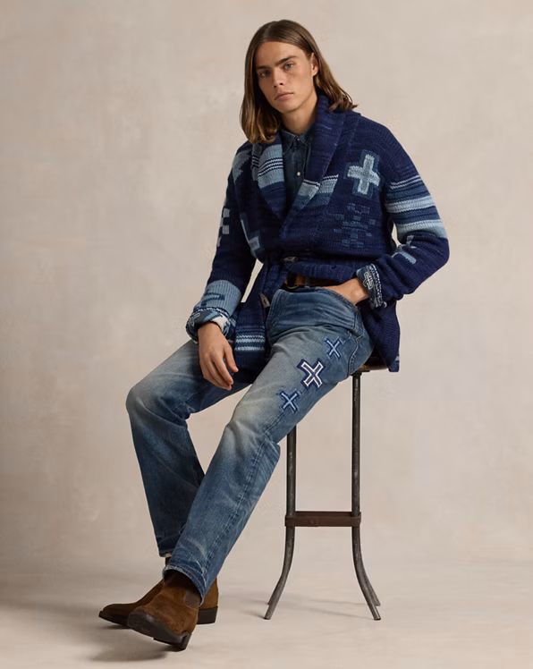 PRL x Naiomi Glasses Wrap Cardigan