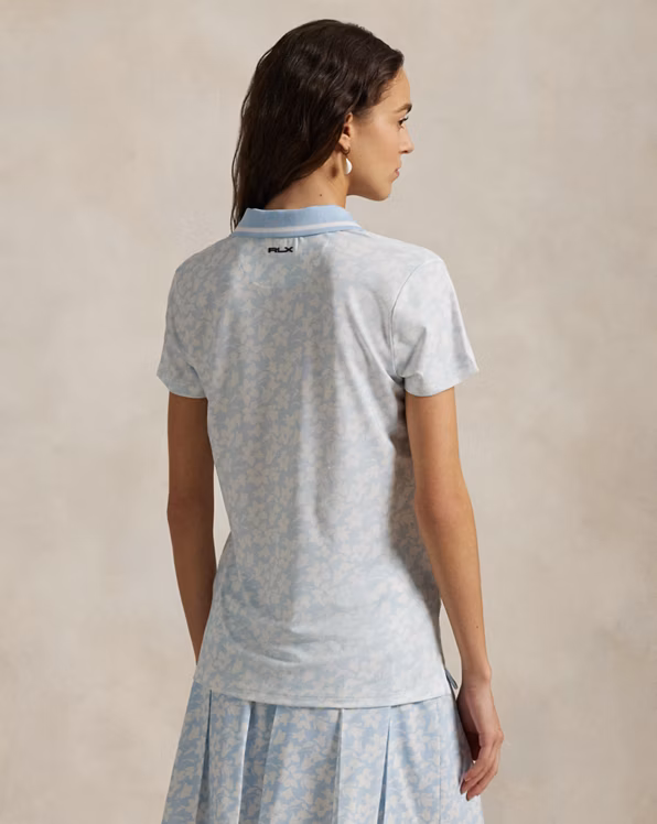 Tailored Fit Floral Polo Shirt