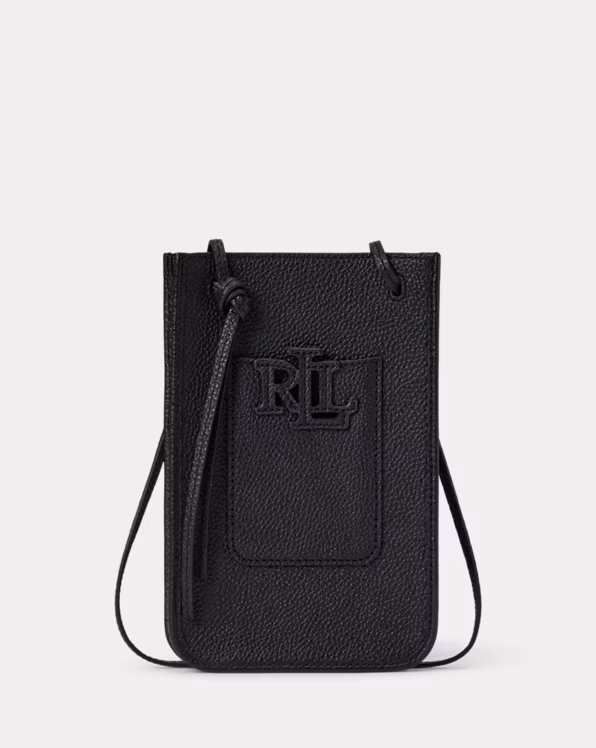 Pebbled Cameryn Crossbody Tech Case