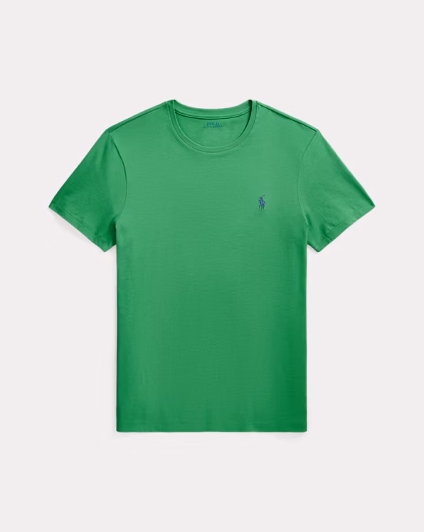 Custom Slim Fit Jersey Crewneck T-Shirt