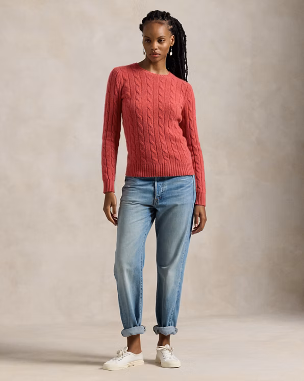 Cable-Knit Cashmere Jumper