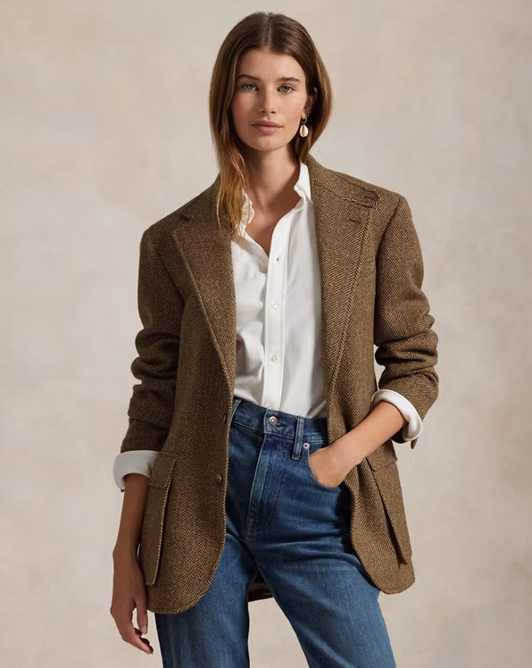 The RL67 Herringbone Jacket