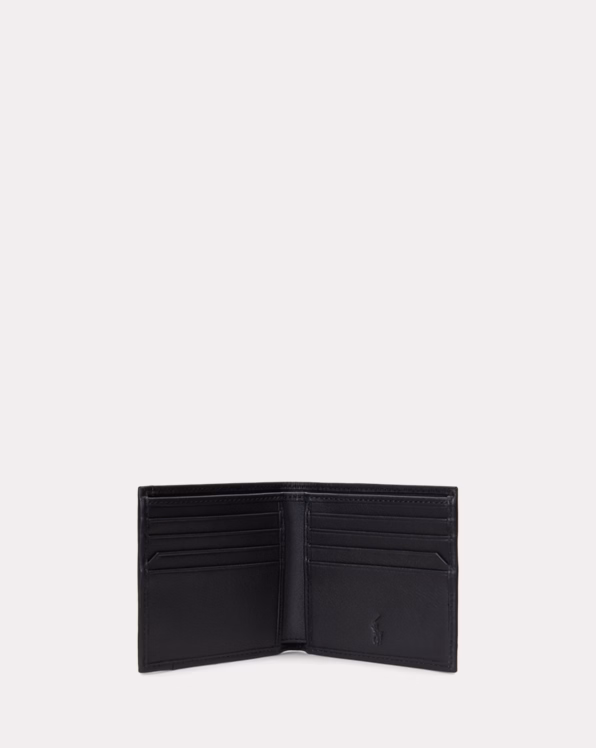 Smooth Leather Billfold Wallet