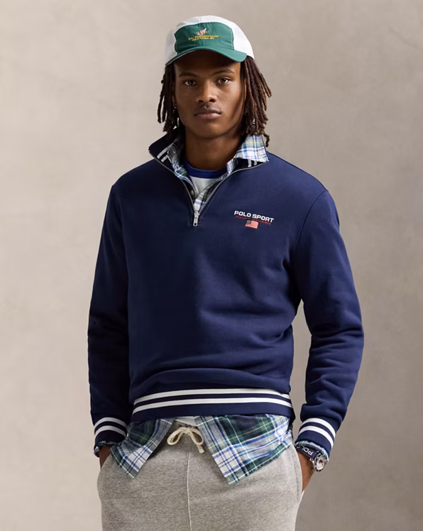Polo Sport Fleece Quarter-Zip Sweatshirt