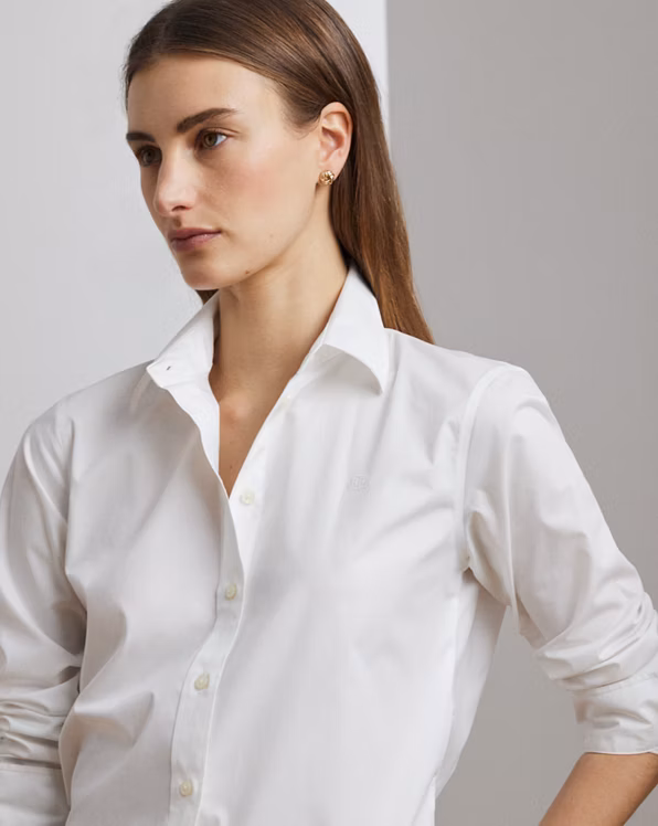 Easy Care Stretch Cotton Shirt