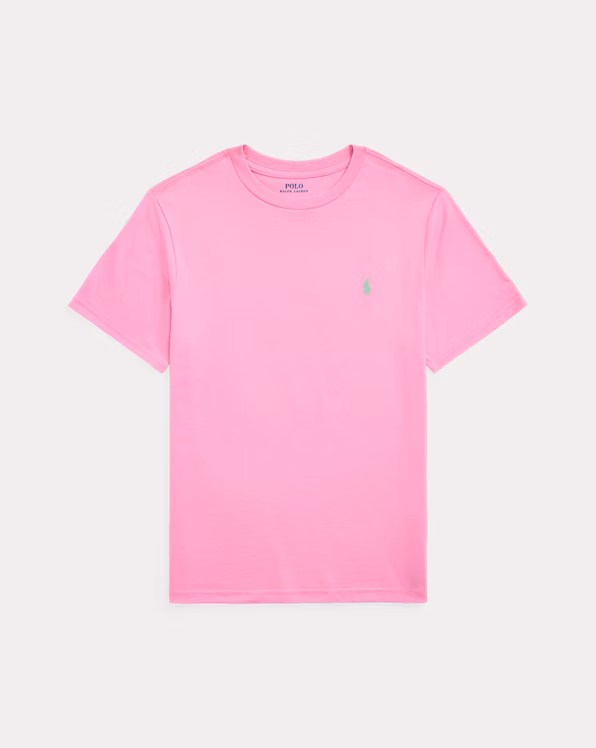 Cotton Jersey Crewneck T-Shirt