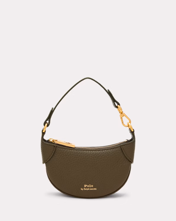 Polo ID Pebbled Leather Card Case