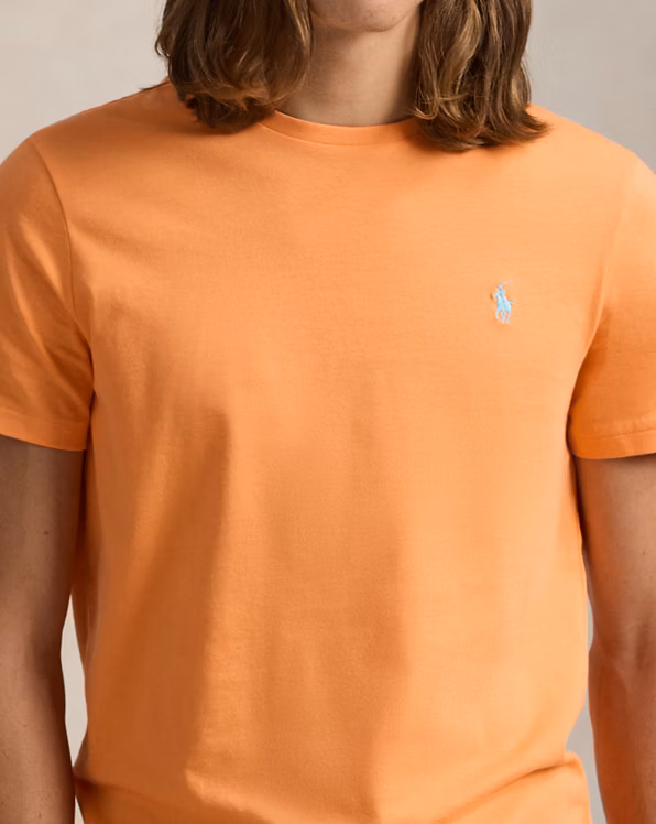 Custom Slim Fit Jersey Crewneck T-Shirt