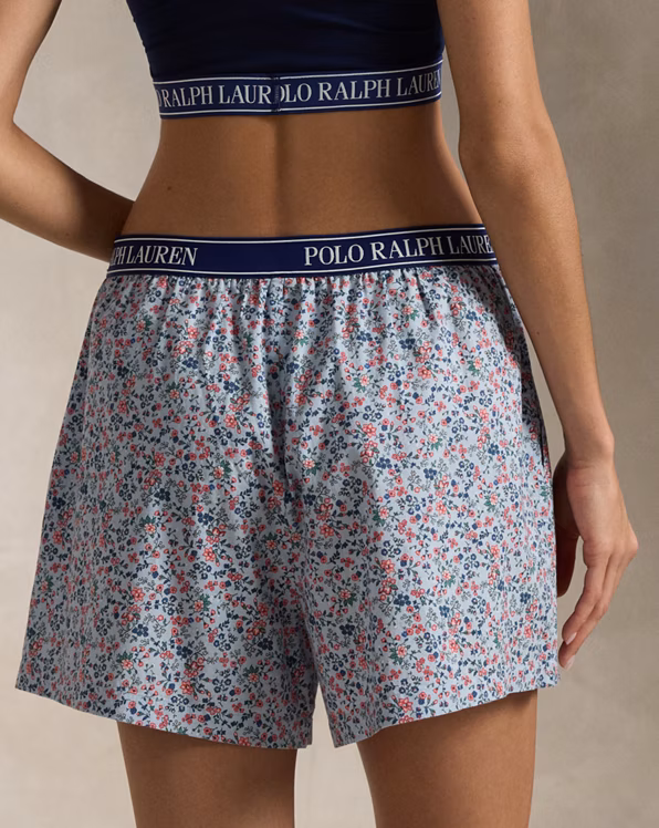 Floral Cotton Boxer
